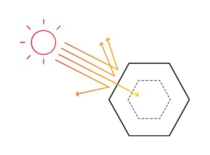 solar heat control icon